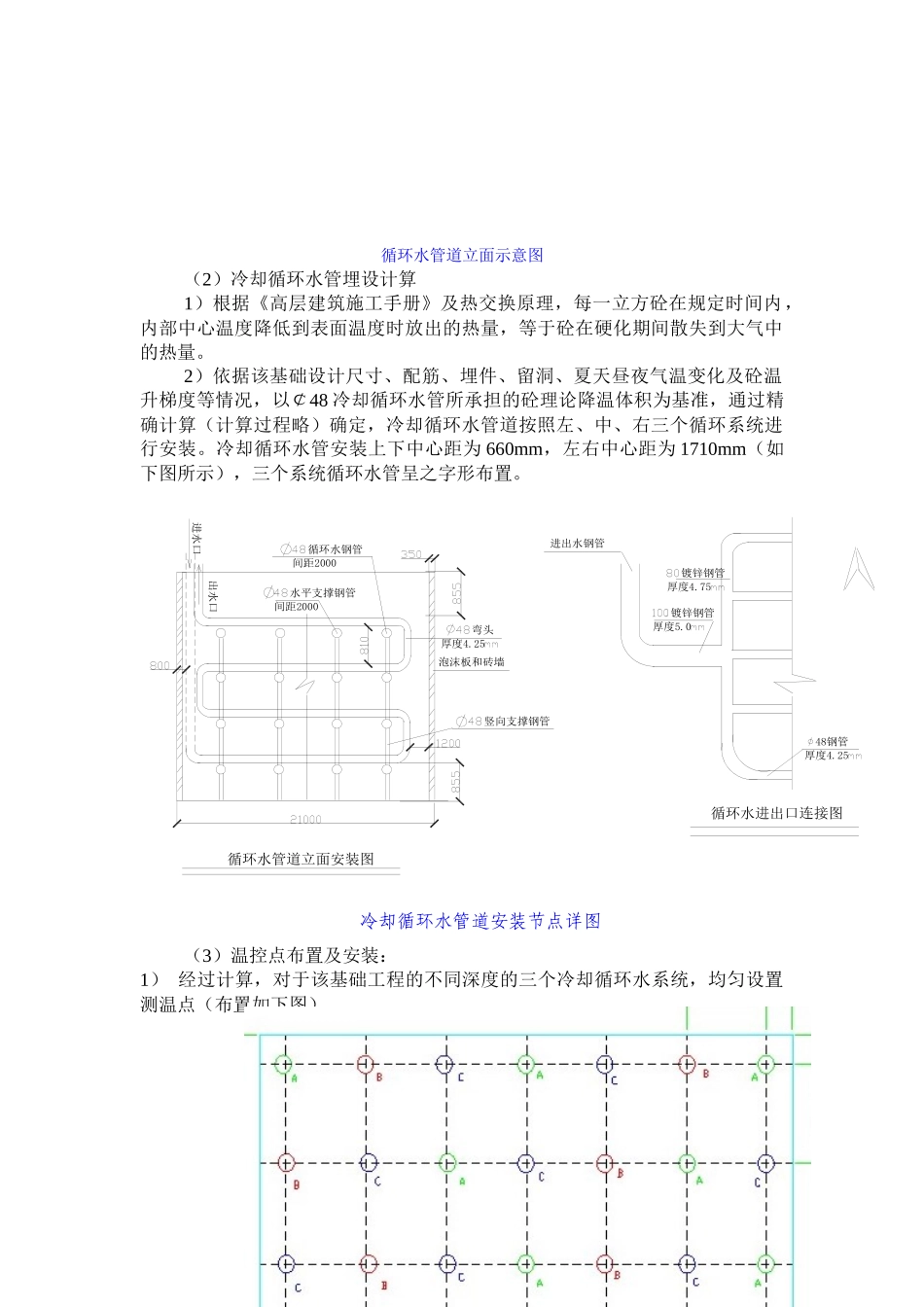 大体积混凝土冷却循环水温控措施_第2页