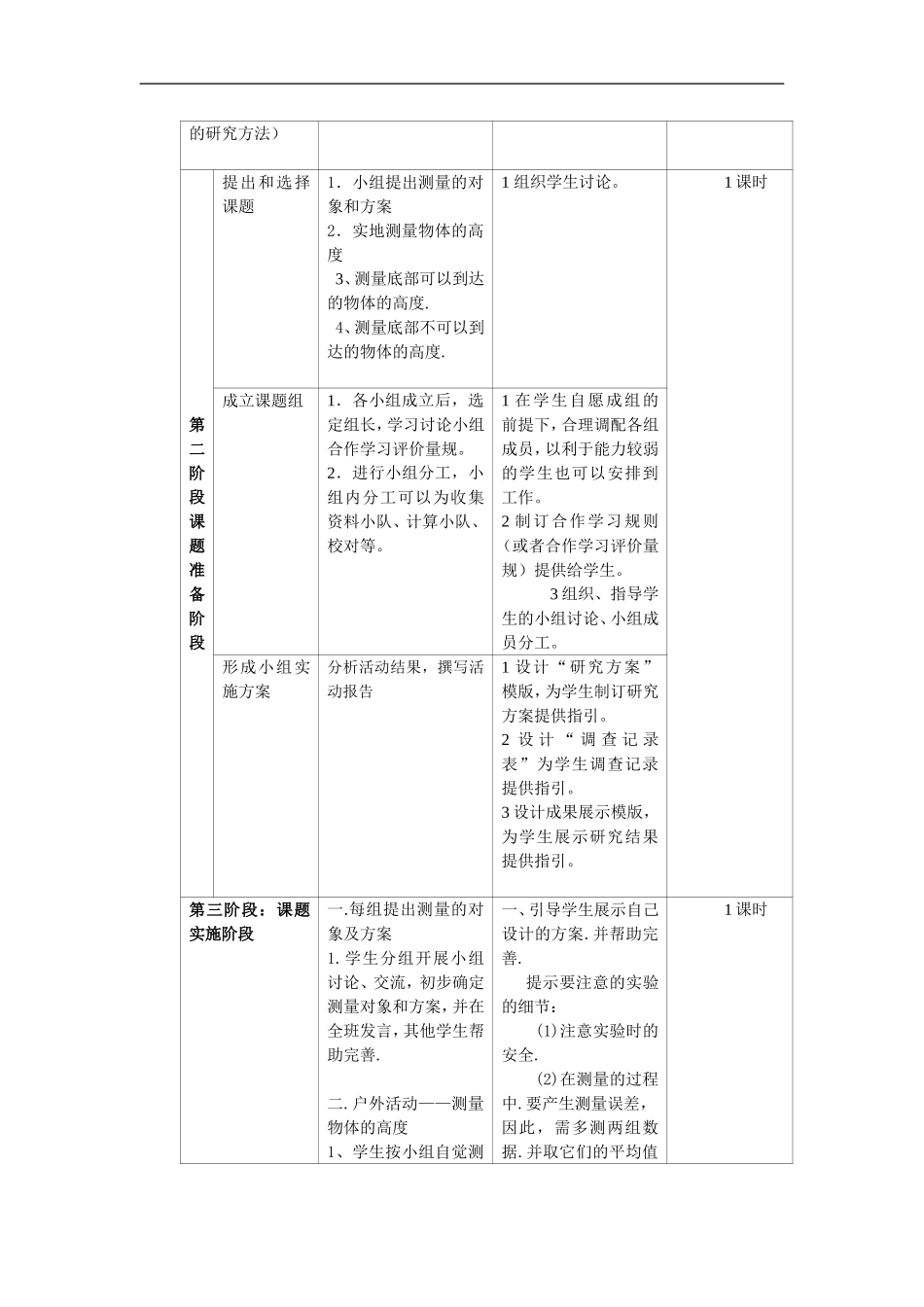 测量学校旗杆、建筑物的高度_第3页