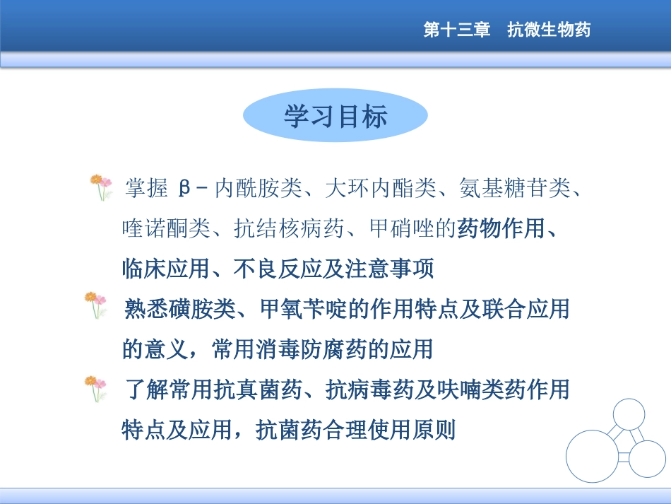 第十三章  抗微生物药_第3页