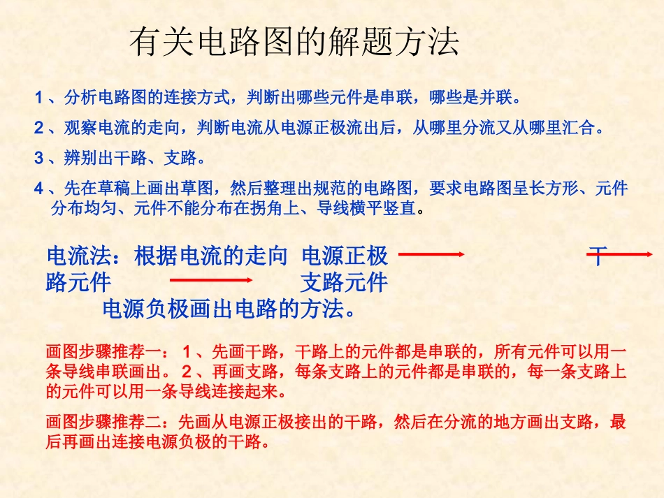 初中物理电路图的画法及识别_第2页