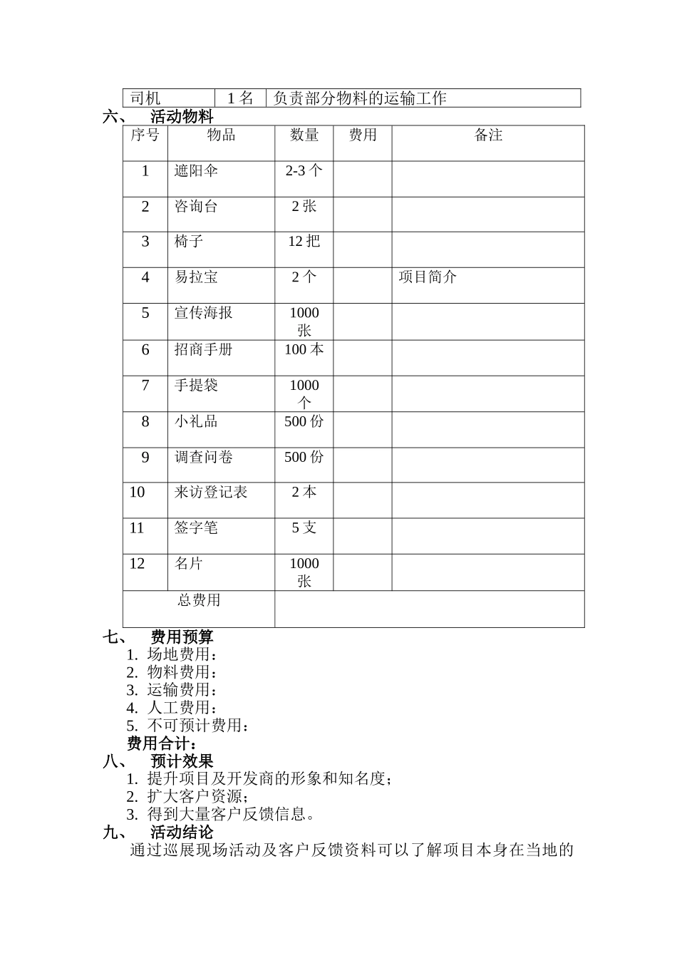 地产巡展方案_第2页