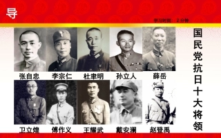 第20课 正面战场的抗战