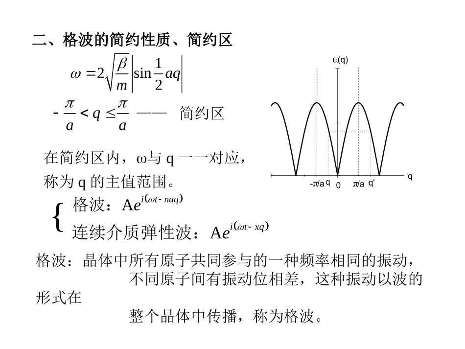 第三章 晶格振动与晶体的光学性质1_第3页