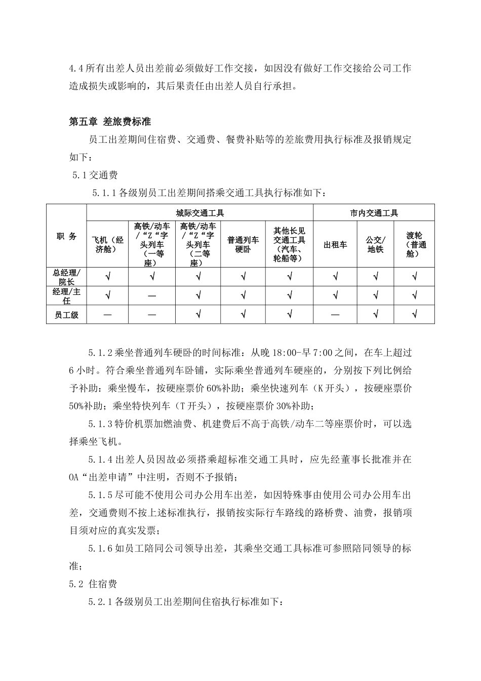 差旅费管理制度_第2页