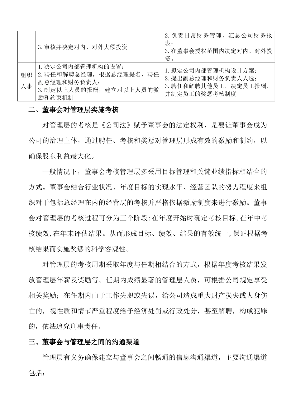 董事会与管理层职责与权限_第2页