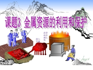 初三化学金属资源的利用和保护课件(人教版九年级下)