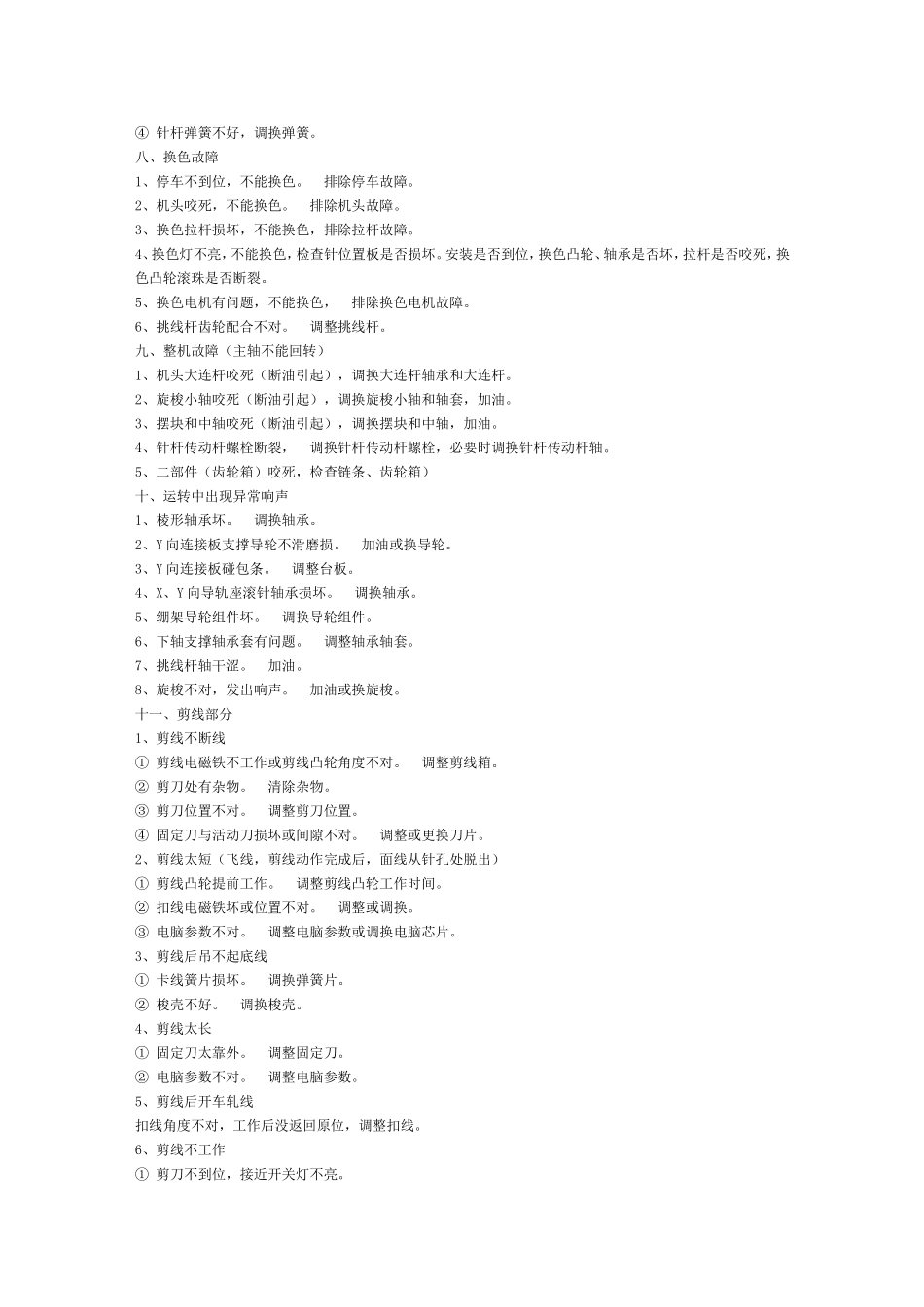 电脑绣花机常见故障基本处理方法_第3页