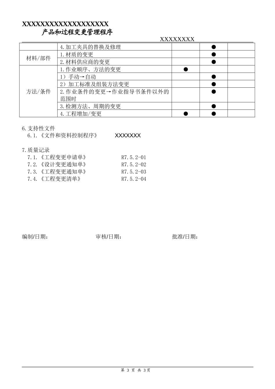 产品和过程变更管理程序_第3页