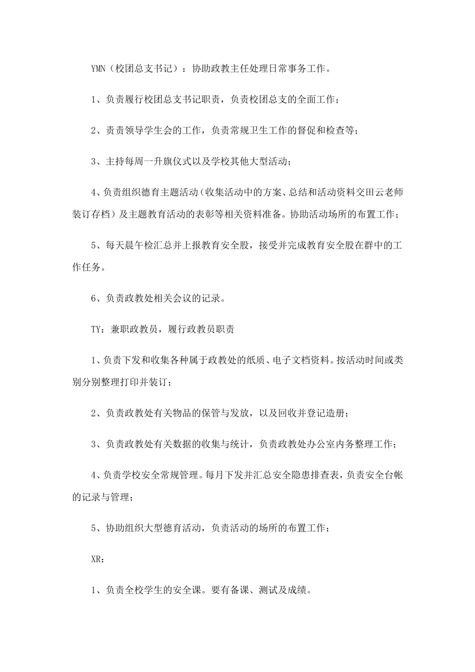 德育主任岗位职责_第3页