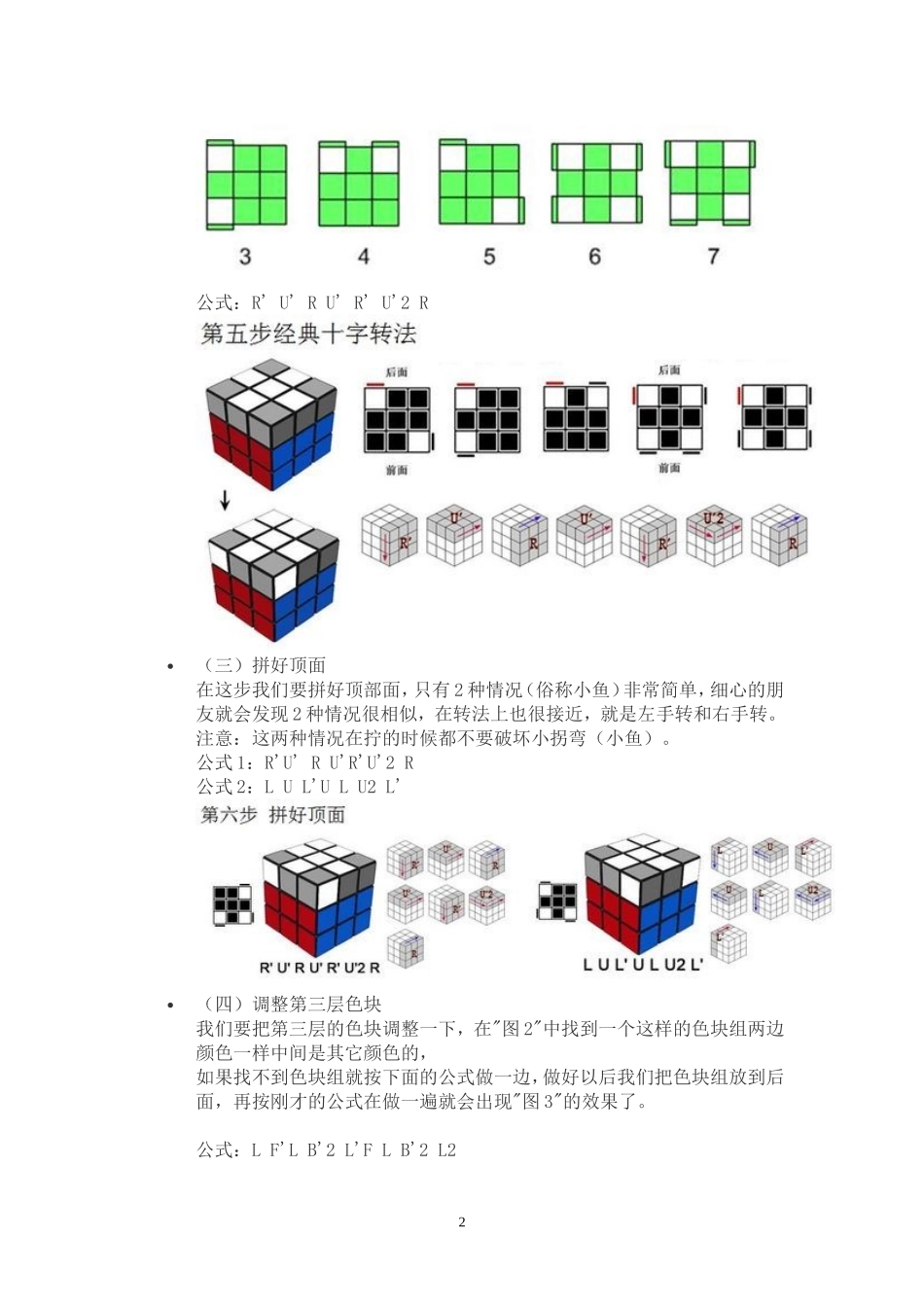 第三层三阶魔方解法_第2页