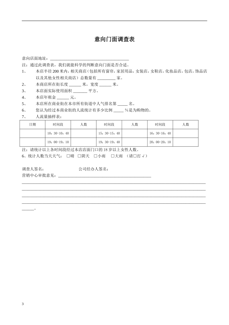 店面选址手册_第3页
