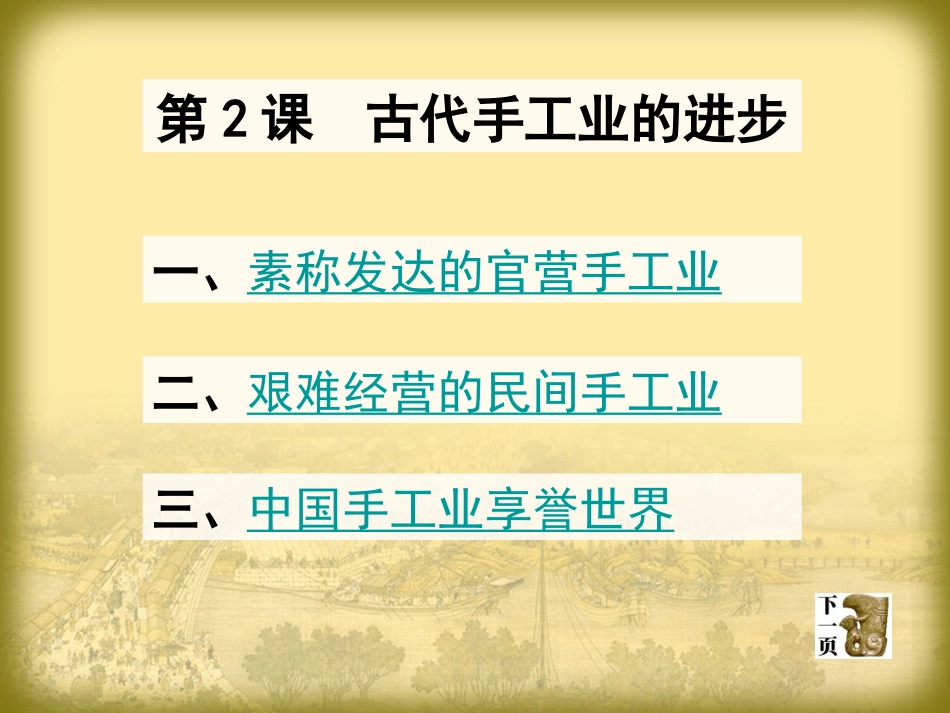第2课《古代手工业的进步》课件_第3页