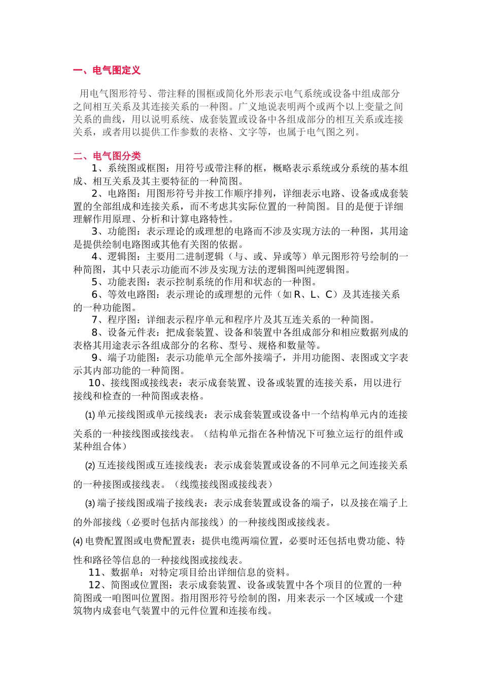 电气CAD制图常识_第1页