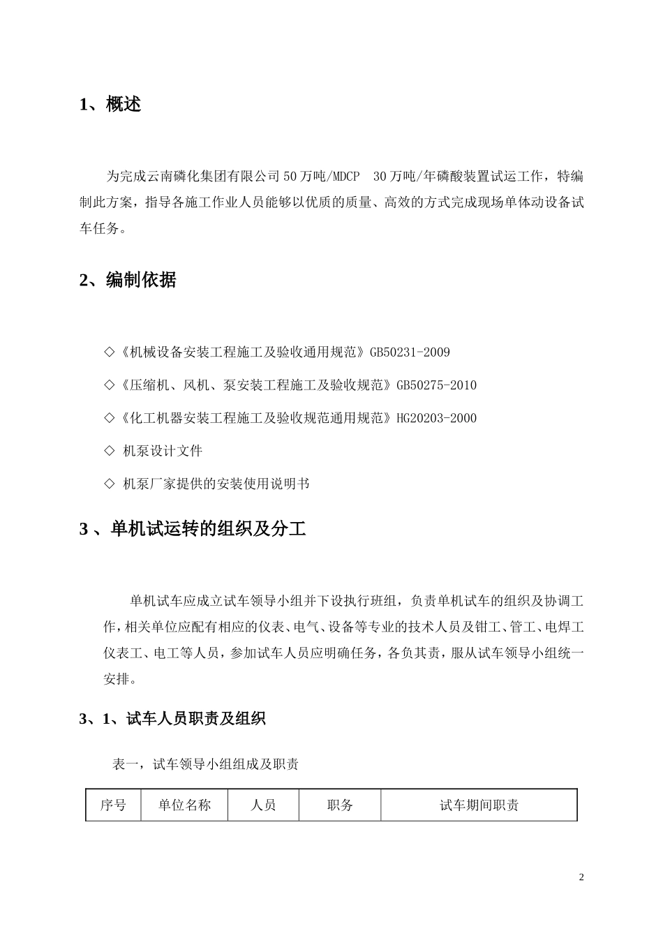 单机试车方案汇总_第2页