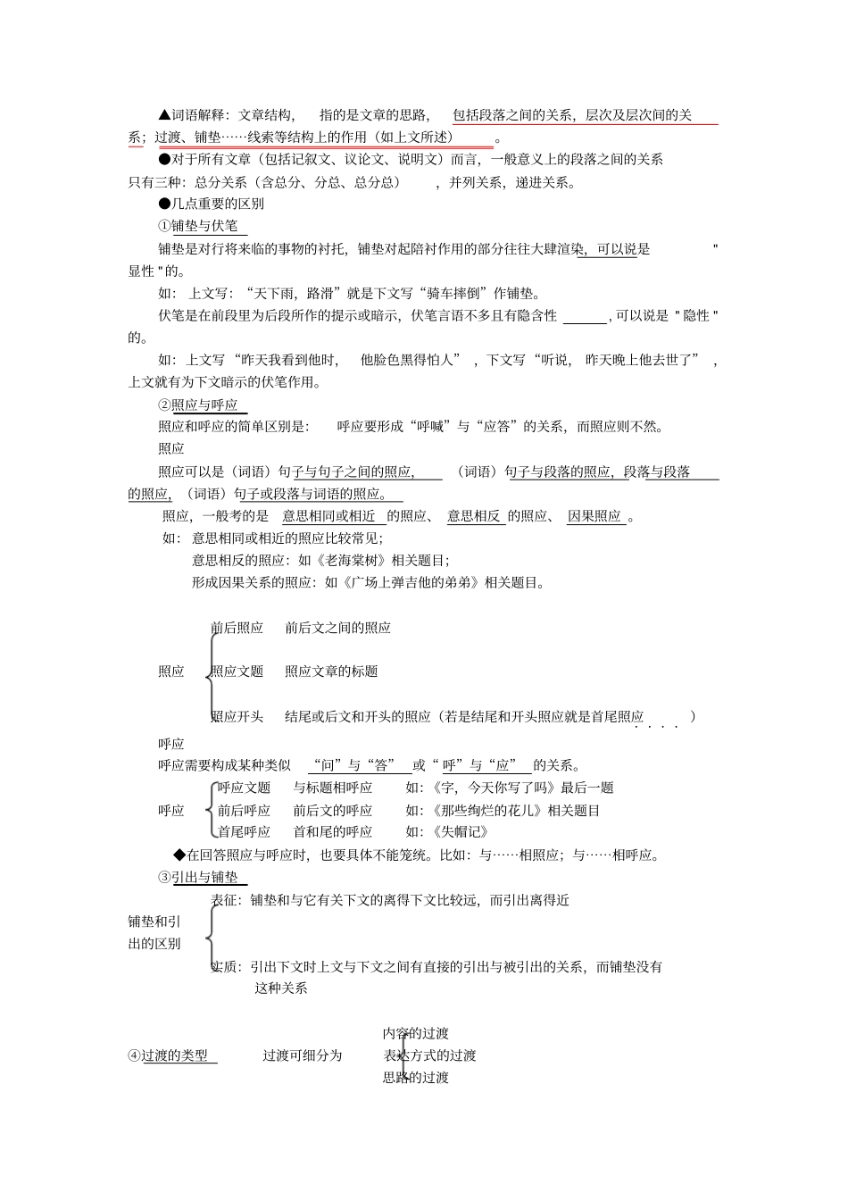 中考现代文阅读基本要点_第3页