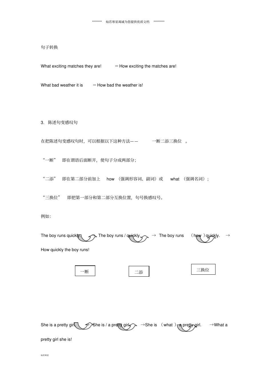 中考英语语法复习感叹句_第2页