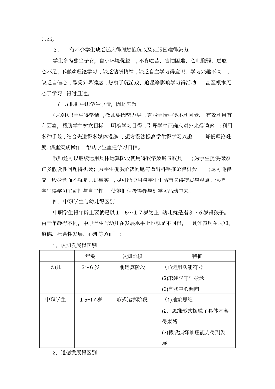 中职学生学情分析_第2页