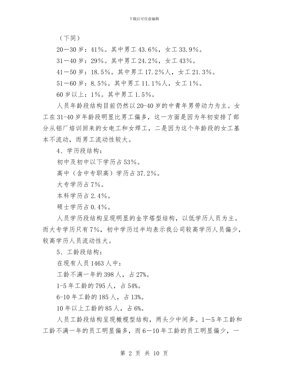 人事专员工作计划优秀文选与人事专员工作计划及个人发展计划汇编_第2页