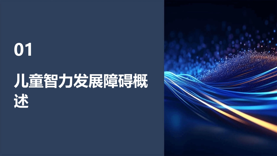 儿童智力发障碍及自闭症筛查课件_第3页