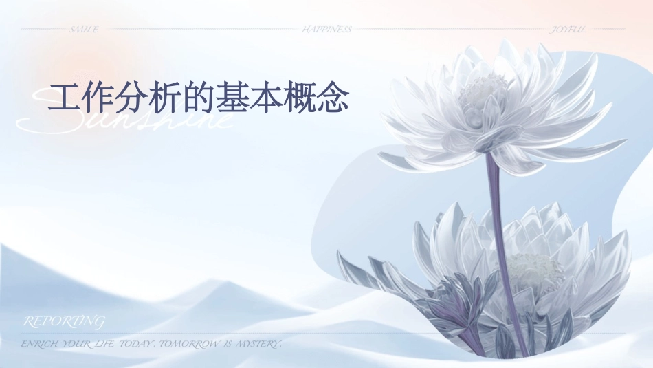 工作分析的基本概念课件_第1页
