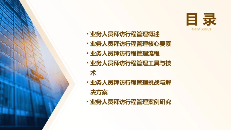 业务人员拜访行程管理课件_第2页