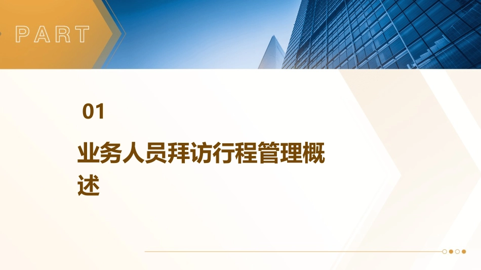 业务人员拜访行程管理课件_第3页