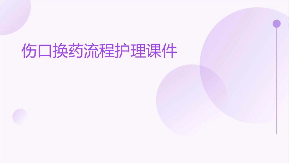 伤口换药流程护理课件1_第1页