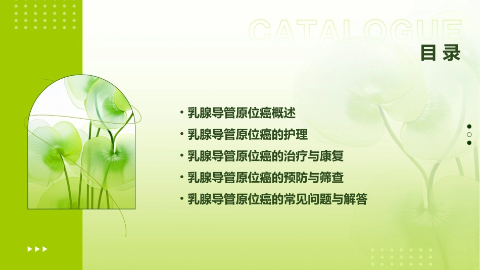 乳腺导管原位癌护理课件_第2页
