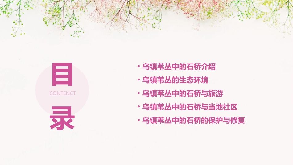 乌镇苇丛中的石桥课件_第2页