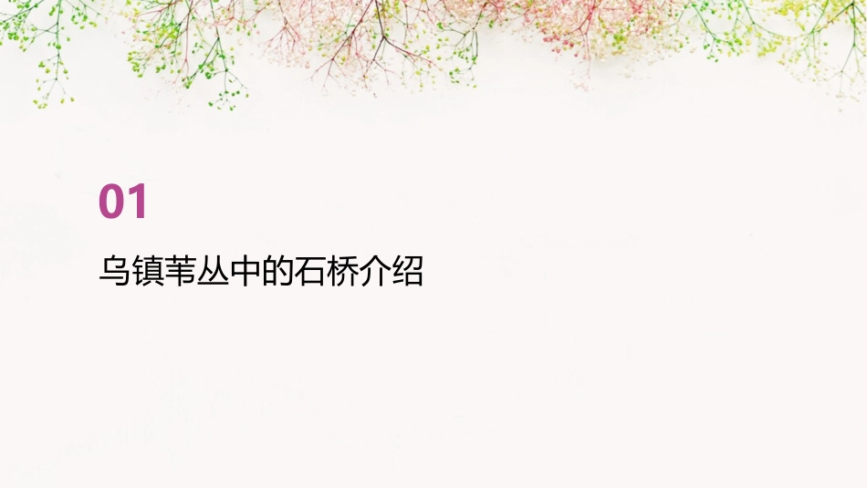 乌镇苇丛中的石桥课件_第3页