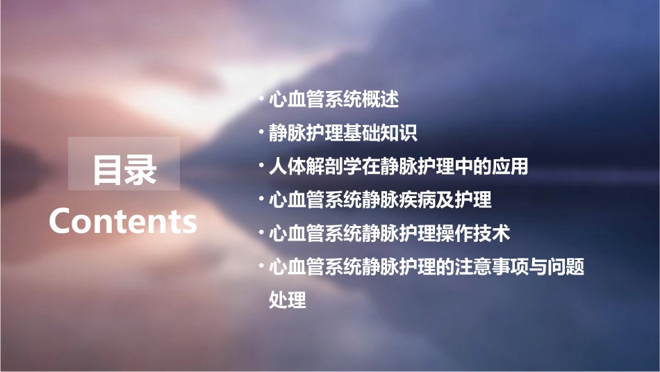 人体解剖学 心血管系统静脉护理课件_第2页
