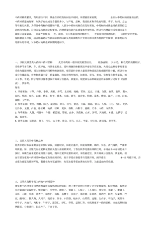 中药材的最佳采收时期汇总