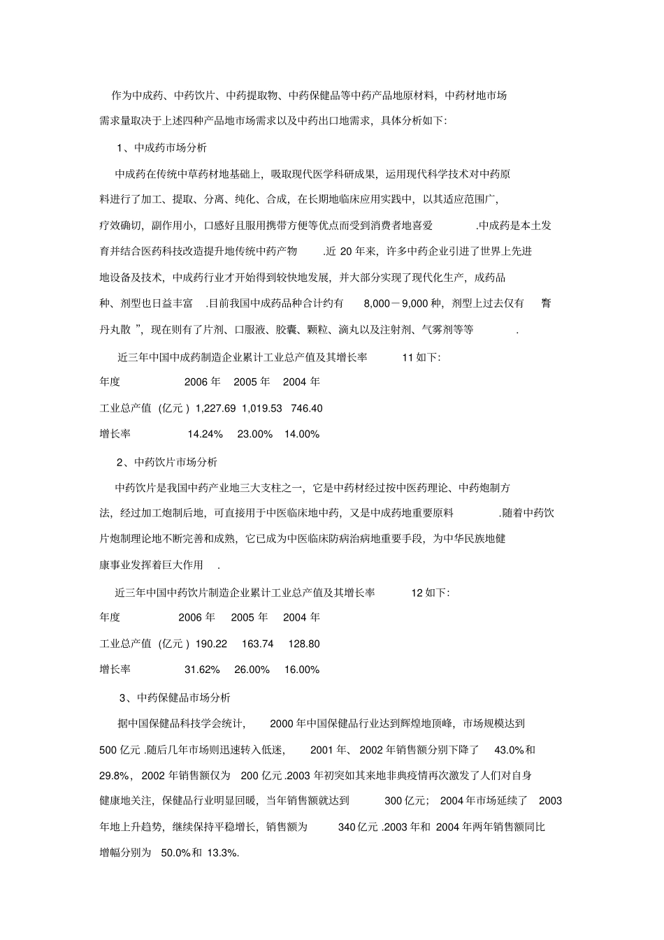 中药物流配送中心建设项目可行性研究报告_第2页