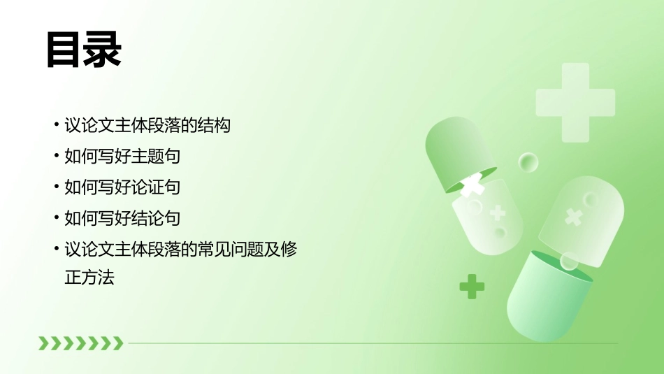 议论文主体段落写作指导课件_第2页