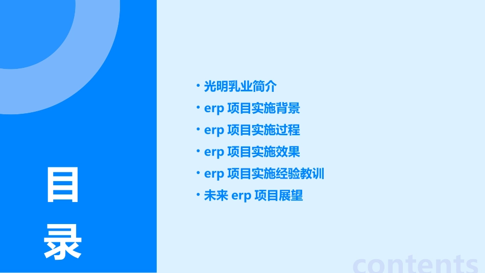 光明乳业erp项目实施讲座课件_第2页