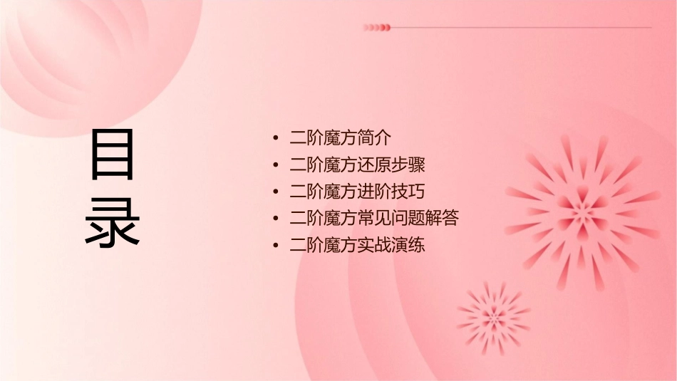 二阶魔方还原教程课件1_第2页