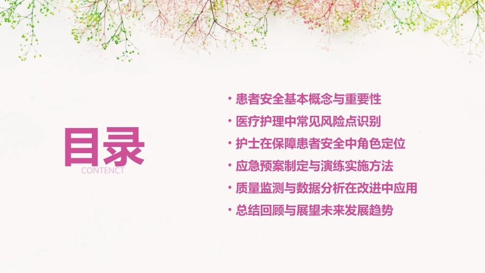 患者安全教育培训护理课件_第2页