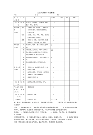 中西医护理技术讲解