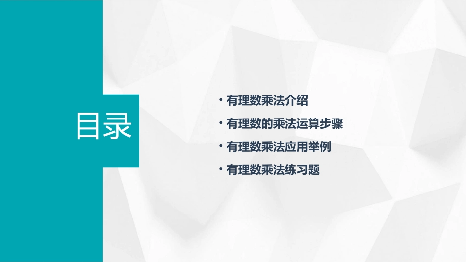 有理数的乘法课件_第2页