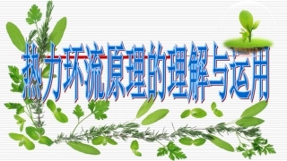 热力环流的形成原理