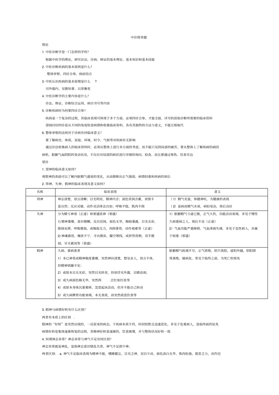 中诊简答题汇总_第1页