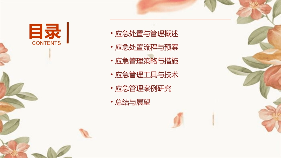 应急处置与管理讲义分解课件_第2页