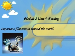 牛津英语八模块四单元Reading公开课