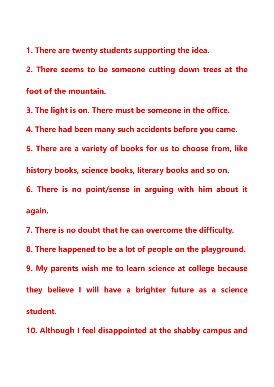 高二句子翻译练习1_第3页