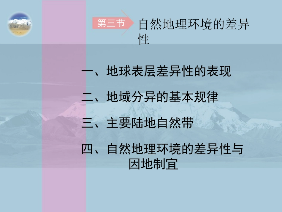 第3节自然地理环境的差异性_第2页