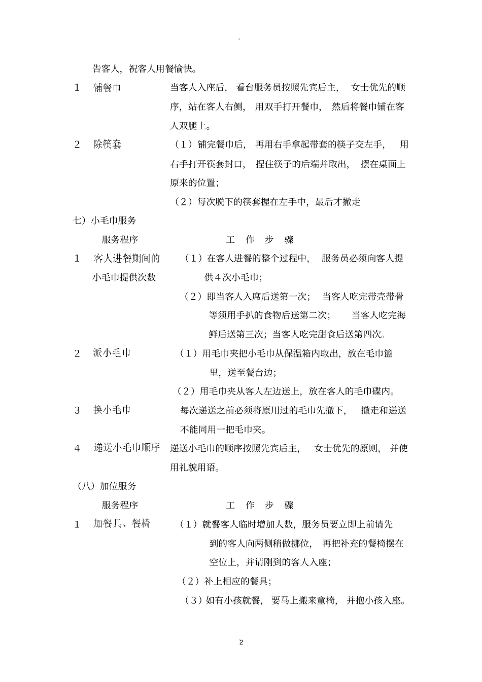 中餐服务流程_第2页