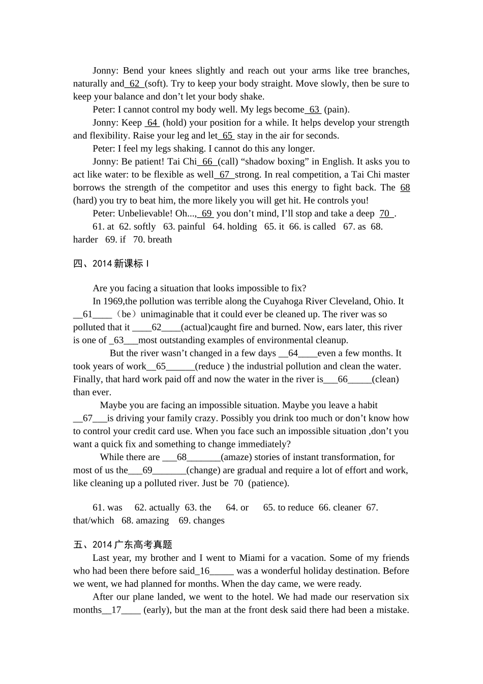 语法填空30道_第2页