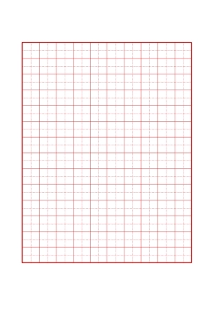 硬笔书法田字格空白用纸