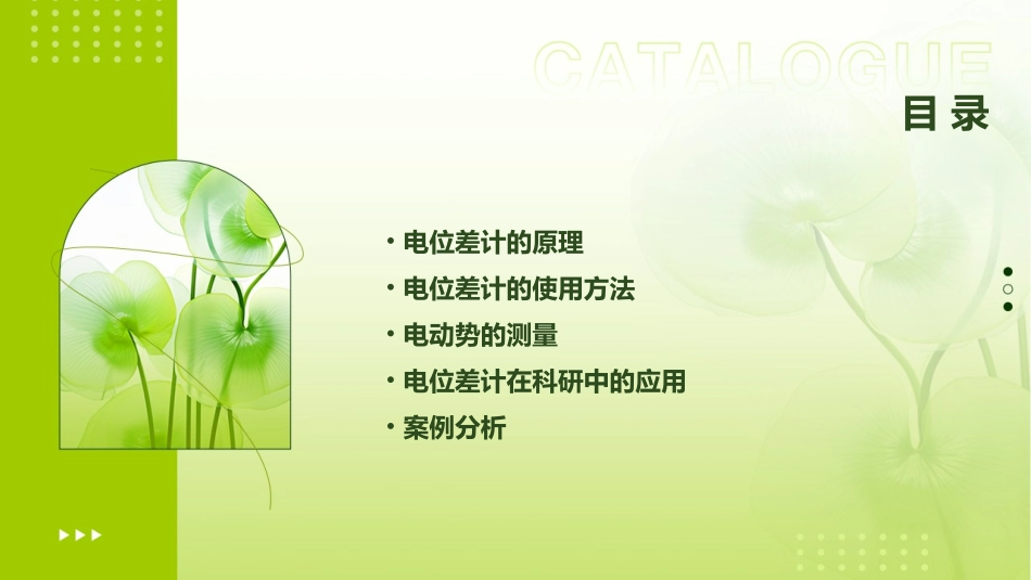 电位差计的使用与电动势的测量课件_第2页