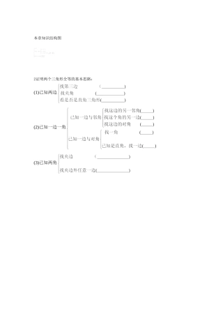 本章知识结构图